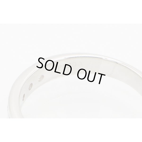 PT900 ダイアイリリング 0.85ct 5.40g　刻印