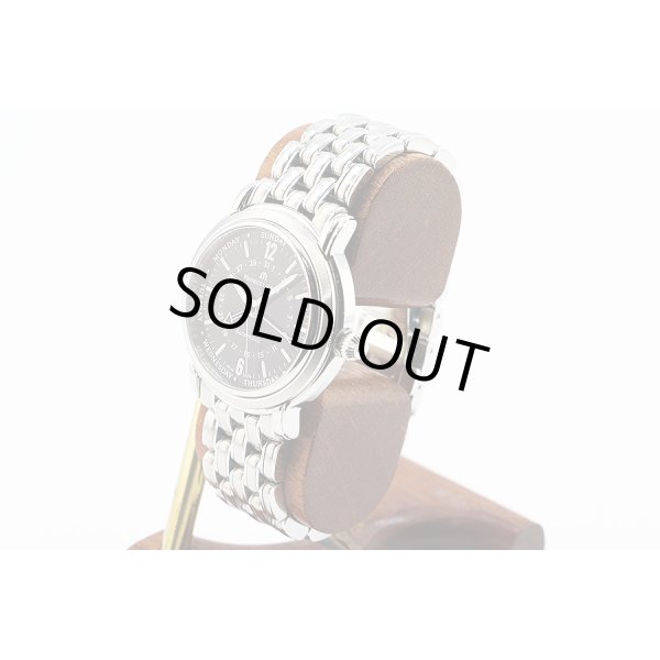 モーリス・ラクロア　ファイブハンズ　ＭＰ６３２８　黒文字盤　サイド