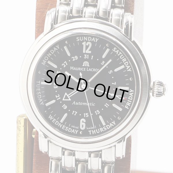 モーリス・ラクロア　ファイブハンズ　ＭＰ６３２８　黒文字盤