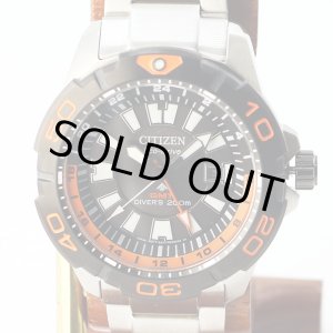 画像: シチズン プロマスター ダイバー200GMT BJ7128-59E 黒文字盤