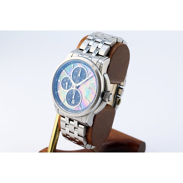 モーリス・ラクロア　ポントス　クロノグラフ　ＰＴ６１８８　黒シェル文字盤　サイド