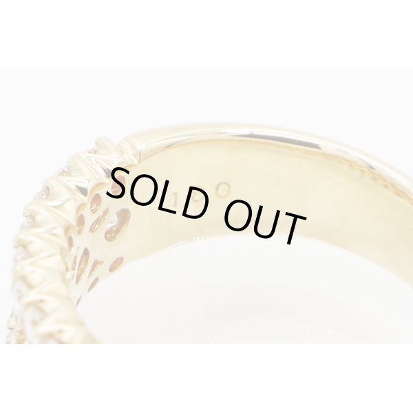 K18 ダイアイリリング 1.80ct 8.50g　刻印(2)