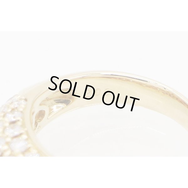 K18 ダイアイリリング 2.00ct 7.20g　刻印(2)