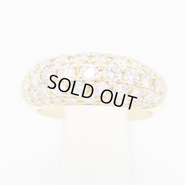 K18 ダイアイリリング 2.00ct 7.20g