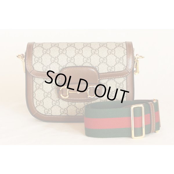 グッチ　ホースビット1955 ミニショルダーバック 658574 403075 ベージュ　ストラップ