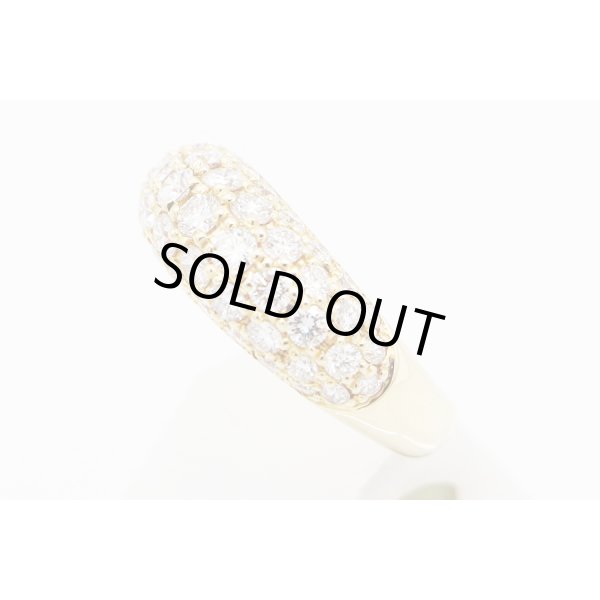 K18 ダイアイリリング 2.00ct 7.20g　サイド