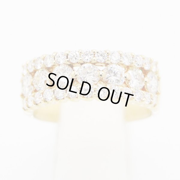 K18 ダイアイリリング 1.80ct 8.50g