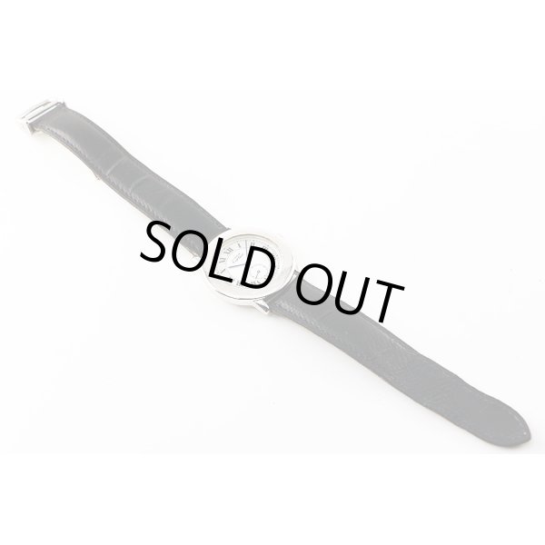 カルティエ　マストII　ロンド　１８１５－１　白文字盤　革ベルト状態　表面