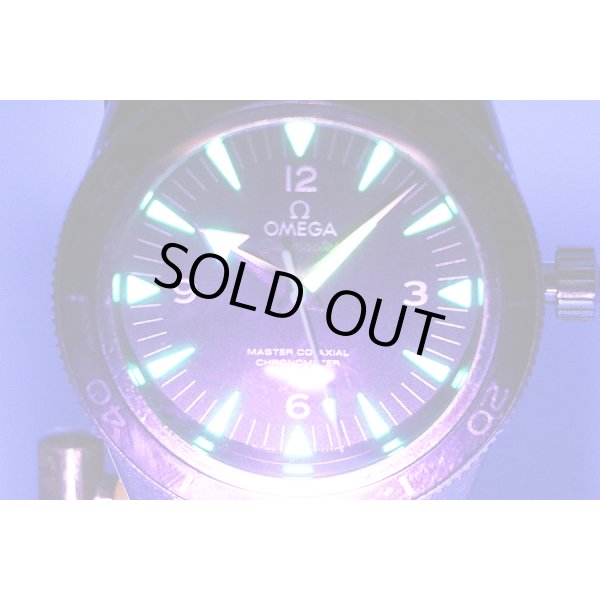 オメガ　シーマスター　コーアクシャル　２３３．３０．４１　黒文字盤　ライト