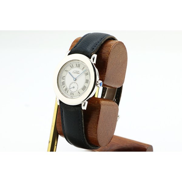 カルティエ　マストII　ロンド　１８１５－１　白文字盤　サイド