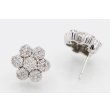 K18WG ダイアイリピアス 0.50ct*2 3.40g　イメージ