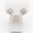 K18WG ダイアイリピアス 0.50ct*2 3.40g