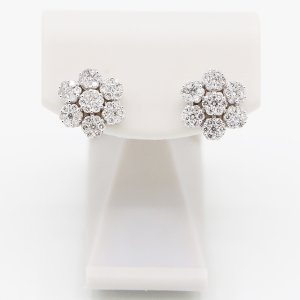 画像: K18WG ダイアイリピアス 0.50ct*2 3.40g