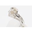 PT900 ダイアイリリング 0.88ct 0.54ct 8.20g　サイド