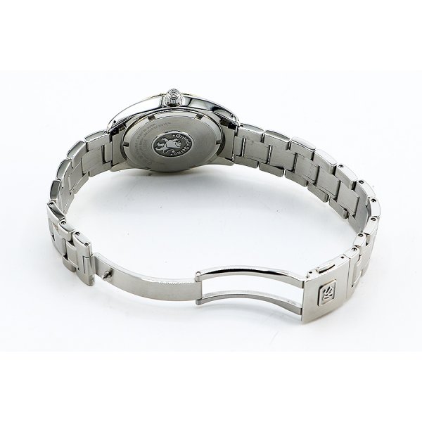 グランドセイコー　ＳＢＧＴ０８３　９Ｆ８３－０ＡＪ０　銀文字盤　Ｋ１８ベゼル　ブレス