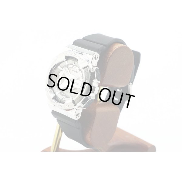 カシオ　Ｇショック　ＧＭ－Ｓ１１０　デジアナ　銀文字盤　５７０６　サイド