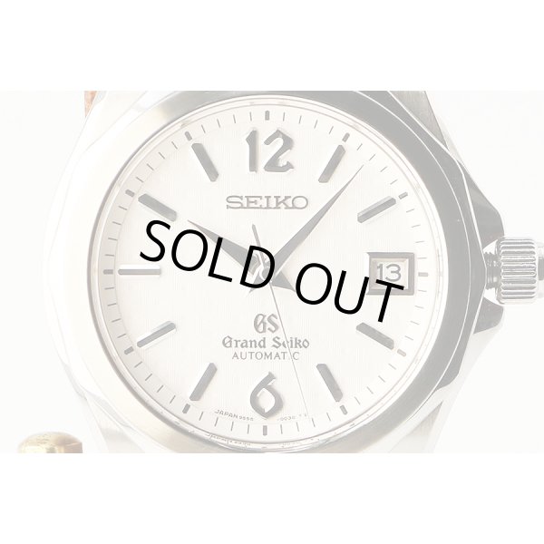 グランドセイコー　ＳＢＧＲ０１７　９Ｓ５５－００５０　白文字盤　表面拡大