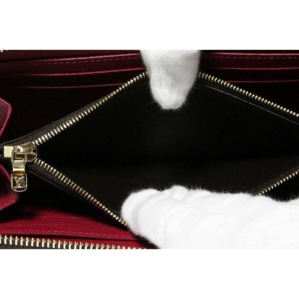 ルイ・ヴィトン　ポルトフォイユ・クレマンス M60742 フューシャ　小銭入れ