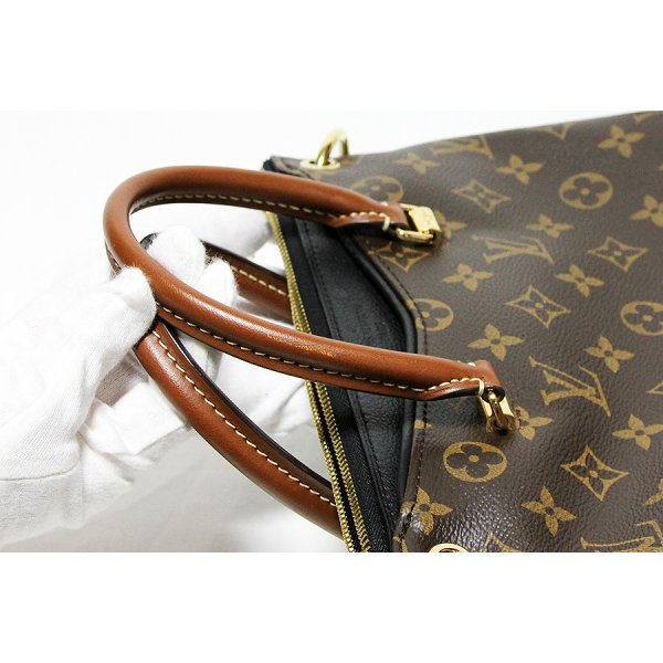 ルイ・ヴィトン　パラスBB M42960 ノワール　持ち手に汚れ