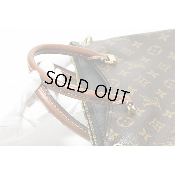 ルイ・ヴィトン　パラスBB M42960 ノワール　持ち手に汚れ