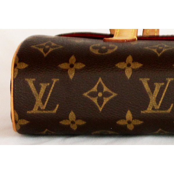 ルイ・ヴィトン　ソナチネ M51902　底拡大