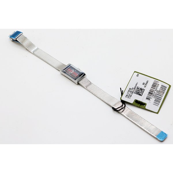 グッチ　Ｇフレーム　レクタンギュラー　ＹＡ１４７．５　トリコロール文字盤　ベルト状態　表面