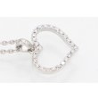 750WG ダイアイリペンダントネックレス 2.90g　拡大