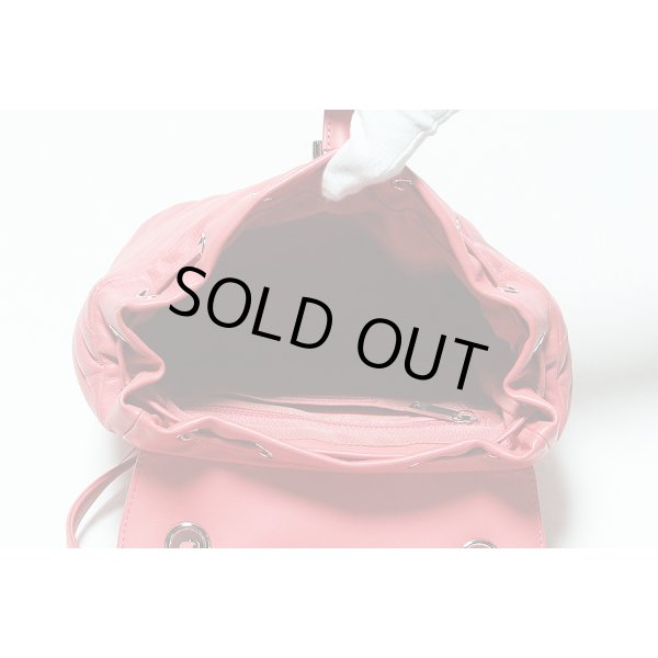 シャネル シェブロン Vステッチ チェーンリュック A91121 ピンク　中身