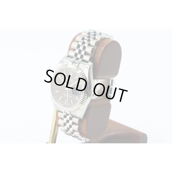 ロレックス　デイトジャスト　１１６２３４　黒文字盤　ランダムシリアル　サイド