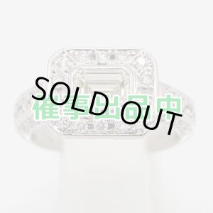 画像: PT900 ダイアイリリング 0.824ct 0.47ct 6.90g