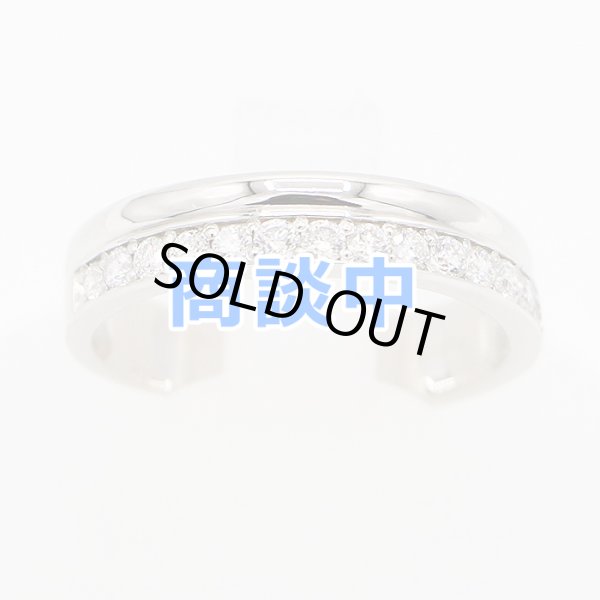 画像1: PT900 ダイアイリリング 0.35ct 4.70g (1)