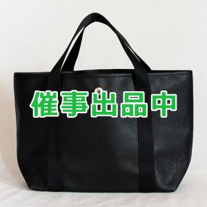 画像: エルベシャプリエ　リュクスライン スクエアトートM 604G ノワール／ノワール