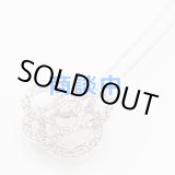 画像: K18WG ダイアイリペンダントネックレス 0.75ct 4.30g