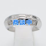 画像: PT900 ダイアイリリング 0.14ct 5.50g