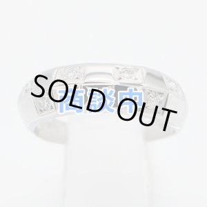 画像: PT900 ダイアイリリング 0.14ct 5.50g