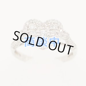 画像: K18WG ダイアイリリング 0.70ct 3.10g