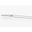 タサキ　K18WG ダイアイリペンダントネックレス 0.19ct 2.50g　サイド