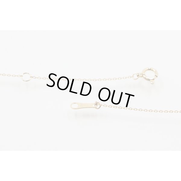 ヴァンドーム　K18 ダイアイリネックレス 1.20g　留め具外したイメージ(2)