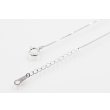 タサキ　K18WG ダイアイリペンダントネックレス 0.19ct 2.50g　留め具
