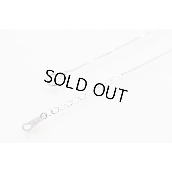 タサキ　K18WG ダイアイリペンダントネックレス 0.19ct 2.50g　留め具