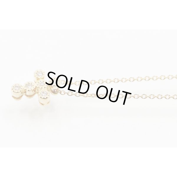 スタージュエリー　K18 ダイアイリペンダントネックレス 0.04ct 1.80g　サイド