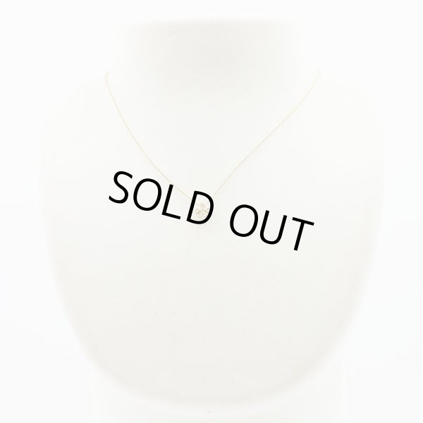 スタージュエリー　K18 ダイアイリペンダントネックレス 0.04ct 1.80g　装着イメージ