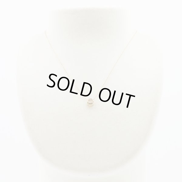 ヴァンドーム　K18 ダイアイリネックレス 1.20g　装着イメージ