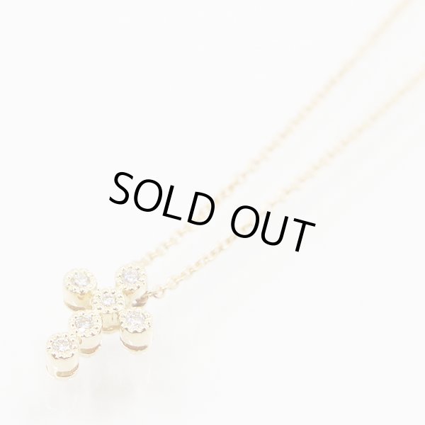 スタージュエリー　K18 ダイアイリペンダントネックレス 0.04ct 1.80g