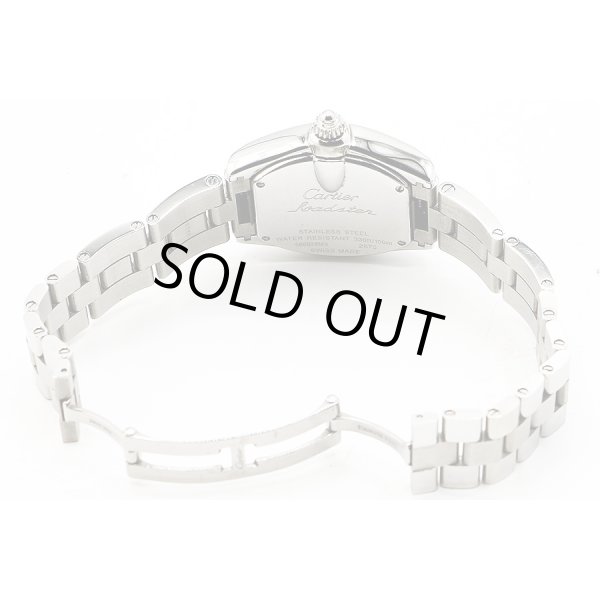 カルティエ　ロードスターＳＭ　Ｗ６２０１６　２６７５　銀文字盤　ブレス