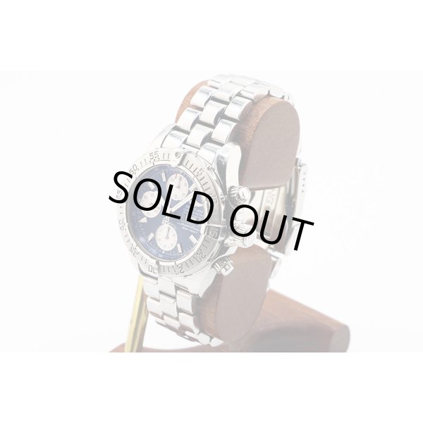 ブライトリング　スーパーオーシャン　クロノグラフ　Ａ１３３４０　紺文字盤　サイド