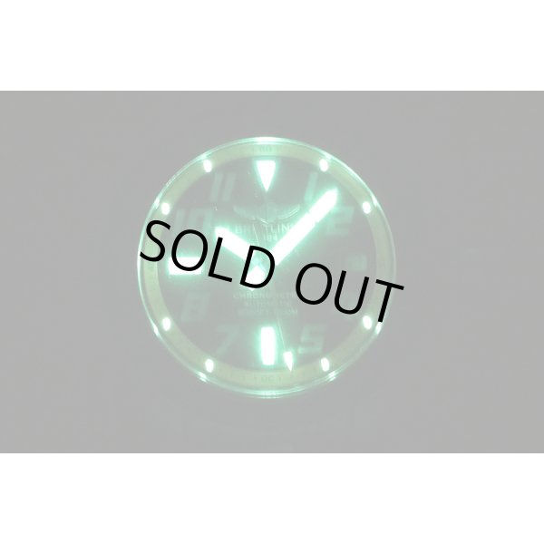 ブライトリング　スーパーオーシャン４２　Ａ１７３６４　黒文字盤　オレンジリング　ライト暗闇