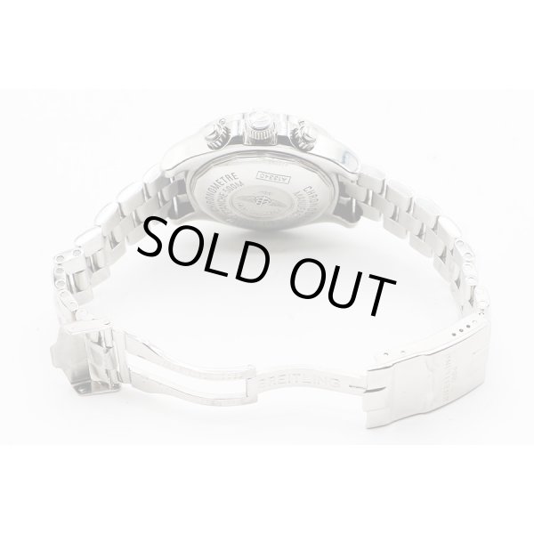 ブライトリング　スーパーオーシャン　クロノグラフ　Ａ１３３４０　紺文字盤　ブレス