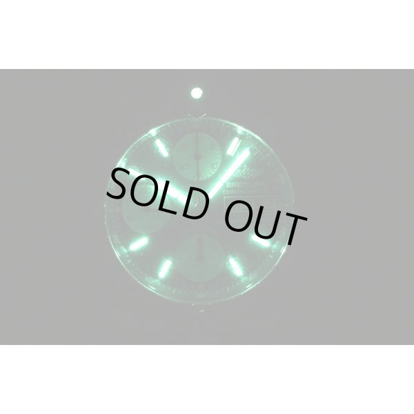 ブライトリング　スーパーオーシャン　クロノグラフ　Ａ１３３４０　紺文字盤　ライト暗闇