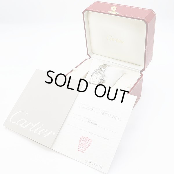 カルティエ　ロードスターＳＭ　Ｗ６２０１６　２６７５　銀文字盤　箱・保証書